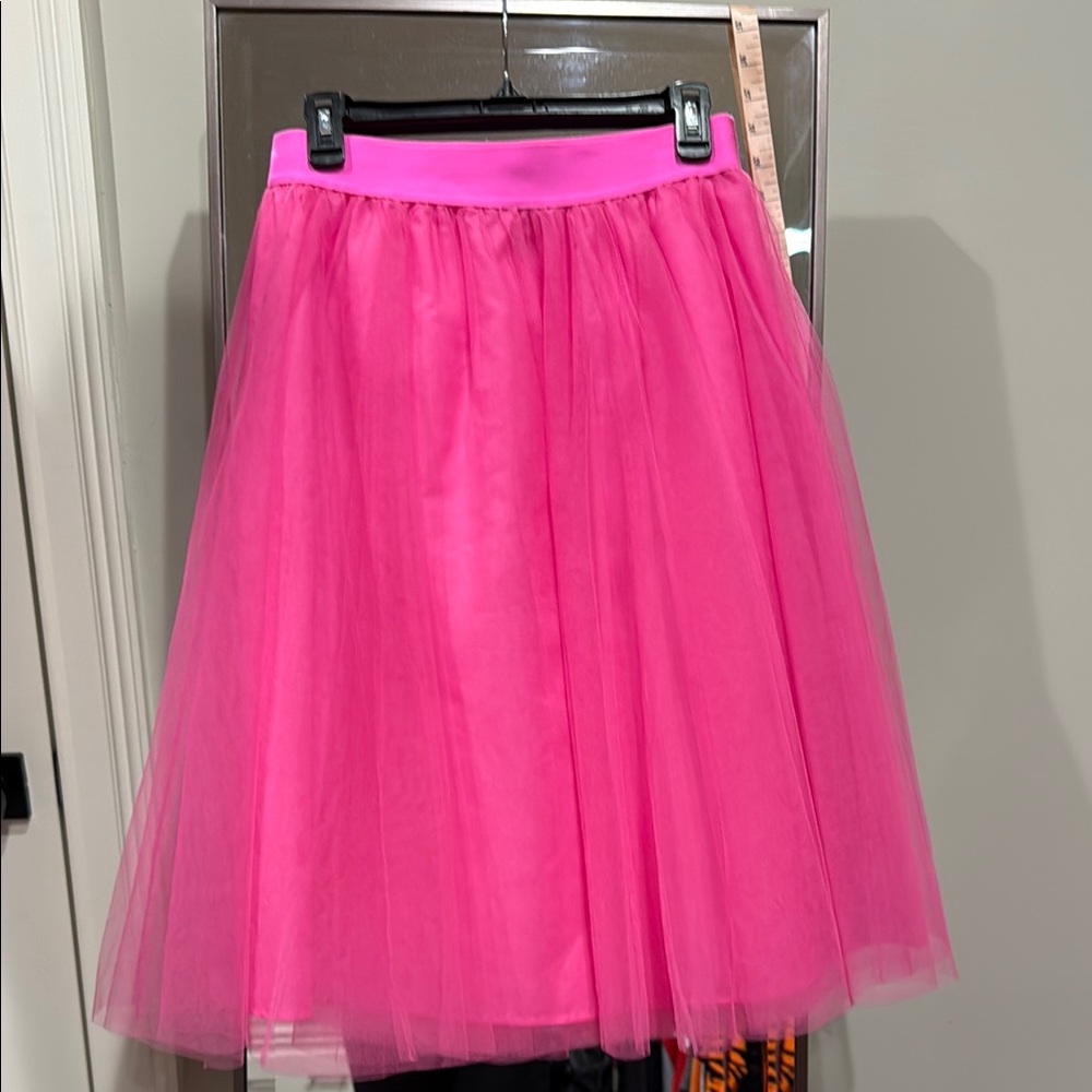 Elegant Fun Pink Tulle Skirt